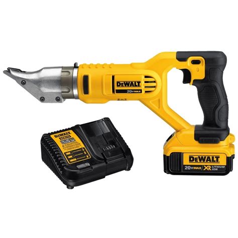 battery powered sheet metal shears|dewalt metal shears cordless.